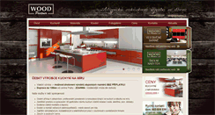 Desktop Screenshot of kuchyne.woodpartner.cz